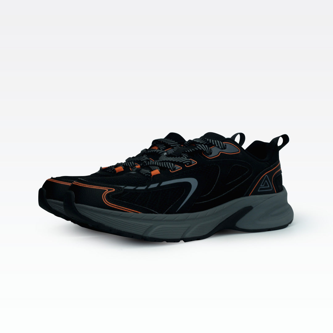 peak Peak Sports Shoes Black/Paloma Gray/Orange E49137E-204R