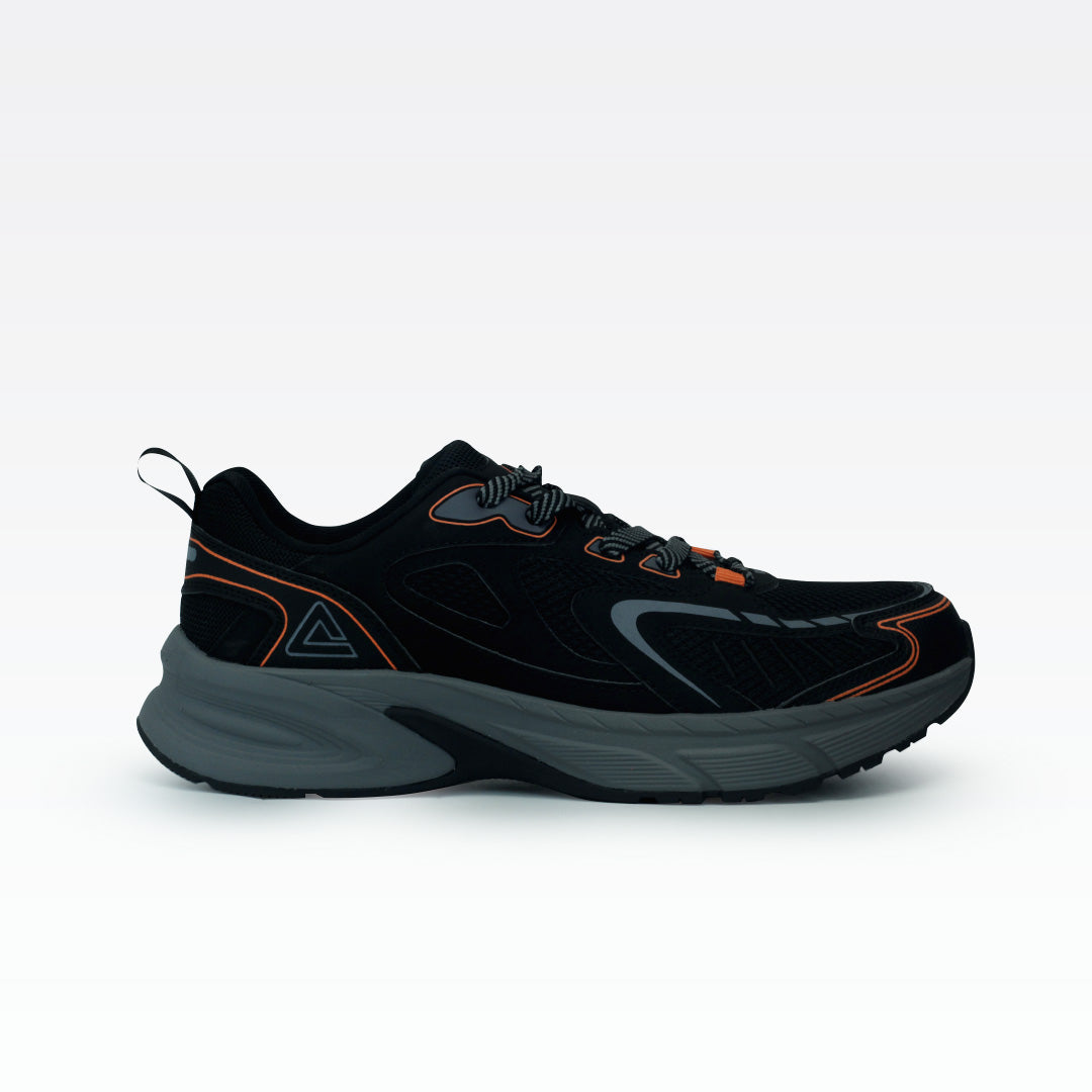 peak Peak Sports Shoes Black/Paloma Gray/Orange E49137E-204R