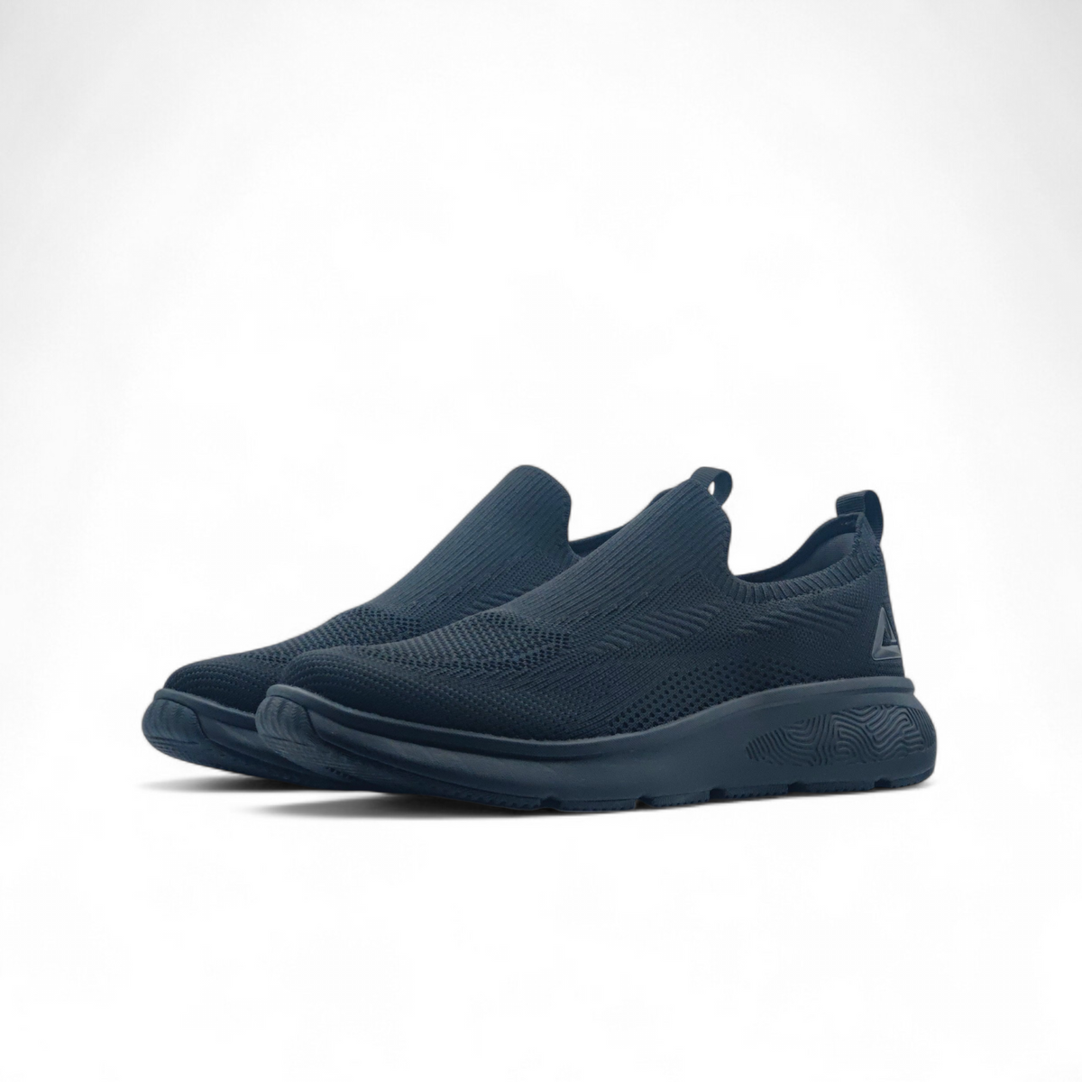 PEAK SLIP ON SHOES-ALL BLACK EWT59517J-Y291