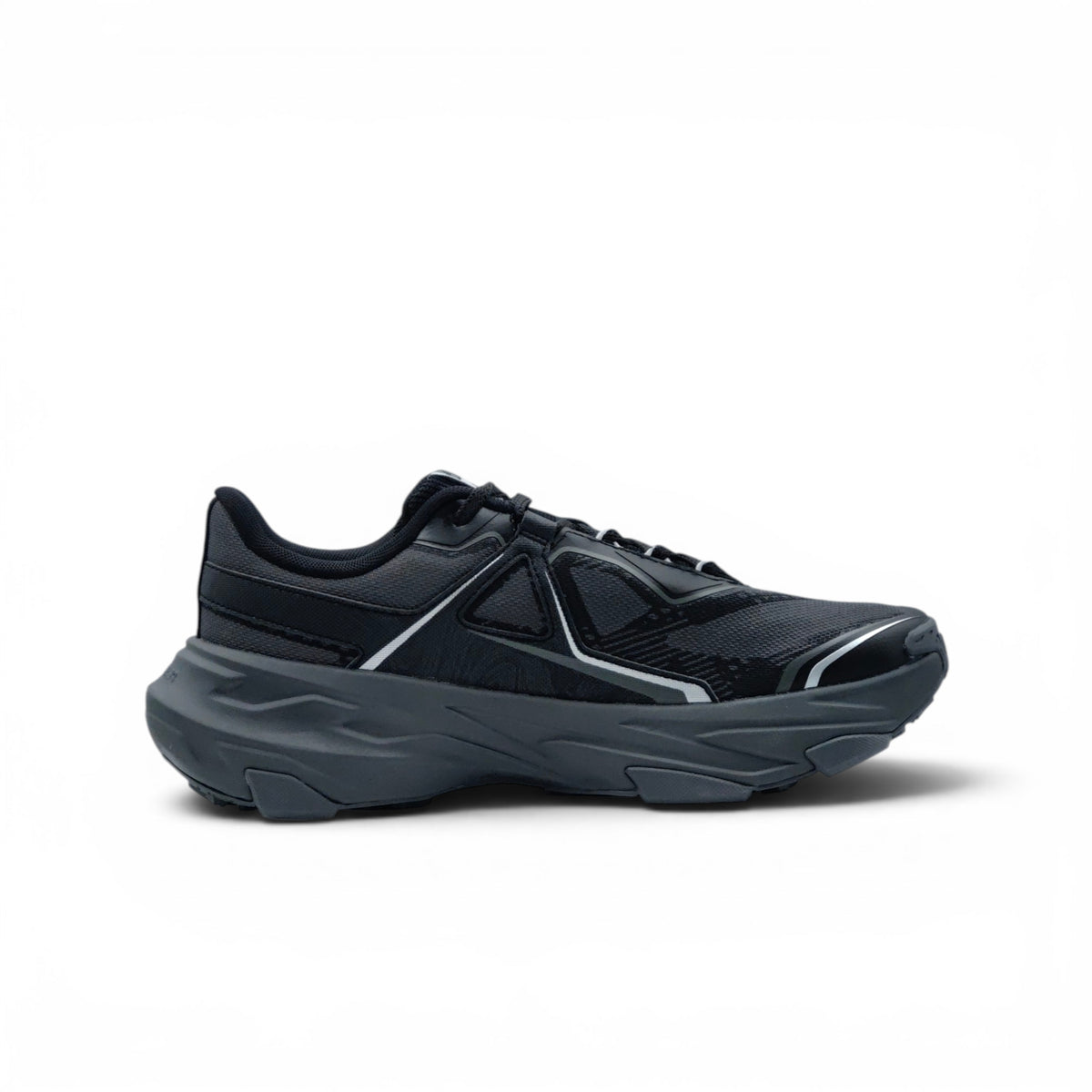 PEAK OUTDOOR SHOES-BLACK/SILVER GREY EXT261687G-2029