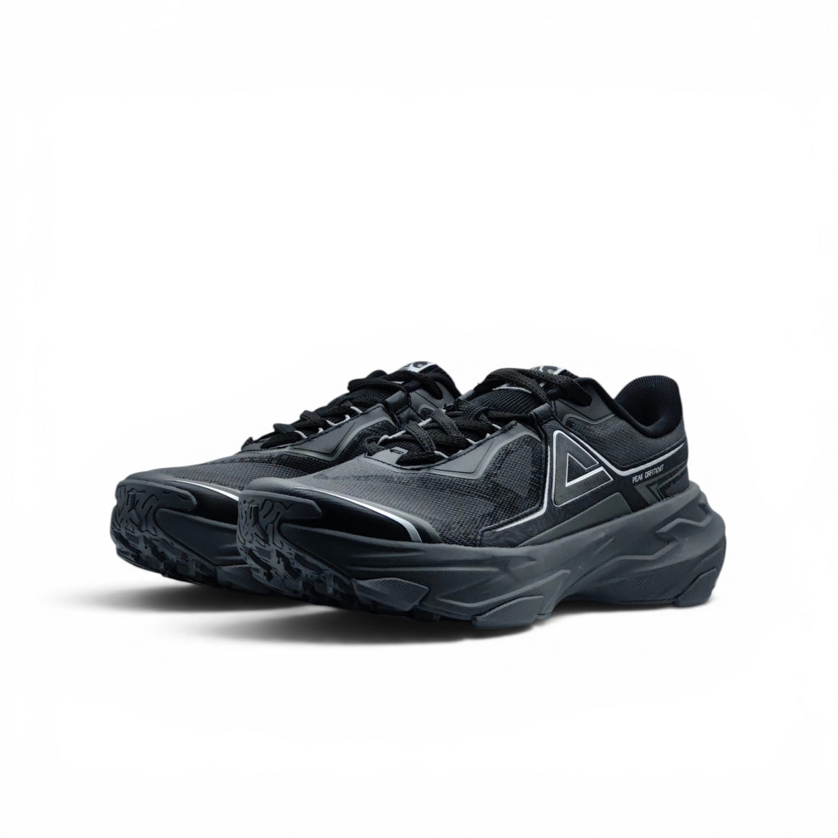 PEAK OUTDOOR SHOES-BLACK/SILVER GREY EXT261687G-2029