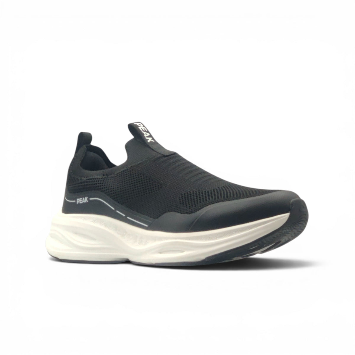 PEAK CASUAL SHOES-BLACK/WHITE ET59497E-2010