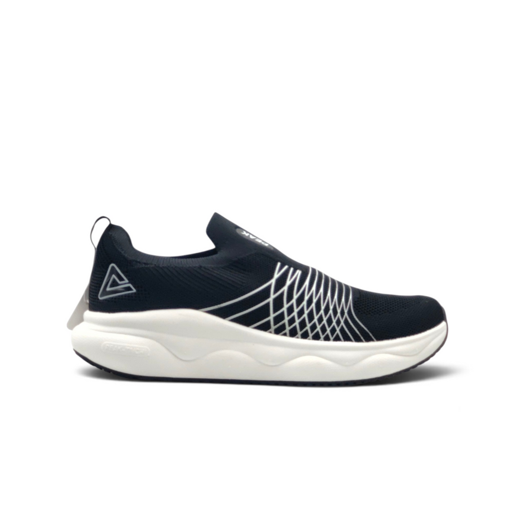 PEAK CASUAL SHOES_ BLACK/WHITE ET59477E-2010