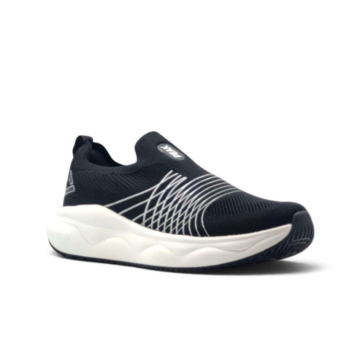 PEAK CASUAL SHOES_ BLACK/WHITE ET59477E-2010