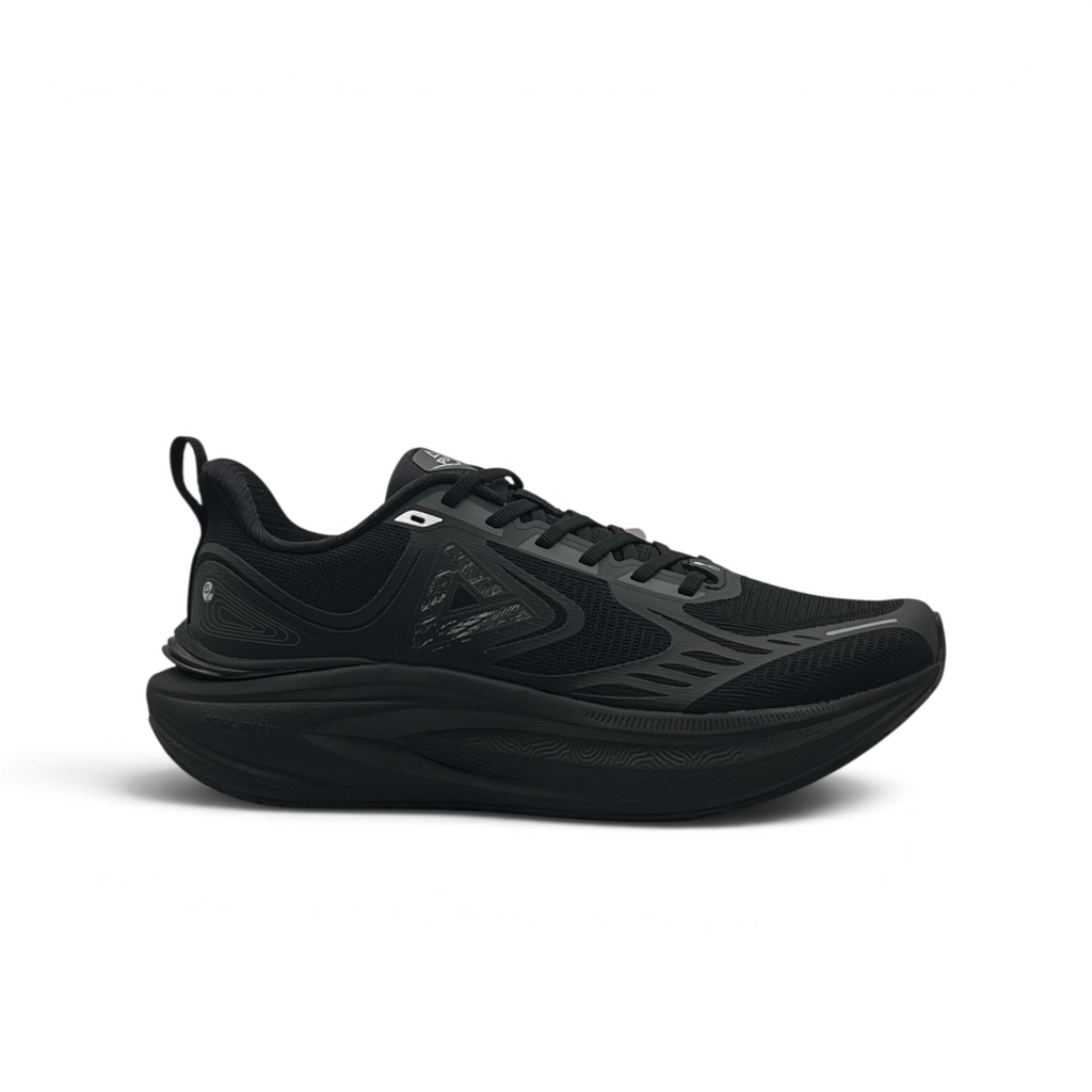 PEAK CUSHION RUNNING SHOES_ALL BLACK ET261097H-Y291