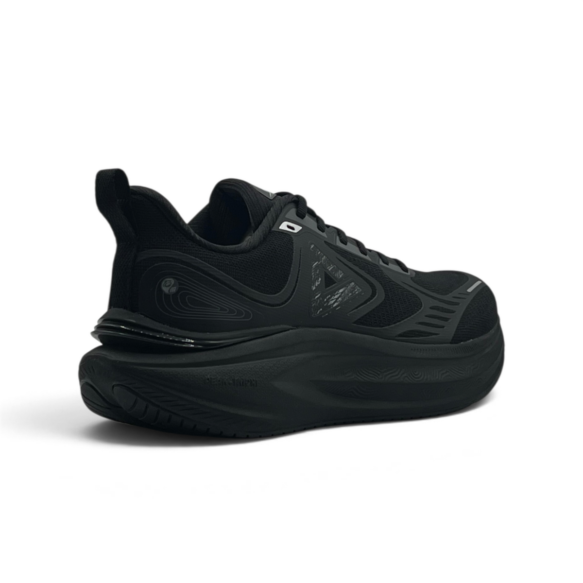 PEAK CUSHION RUNNING SHOES_ALL BLACK ET261097H-Y291