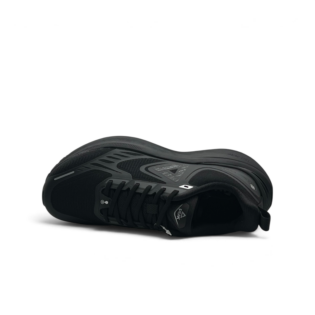 PEAK CUSHION RUNNING SHOES_ALL BLACK ET261097H-Y291