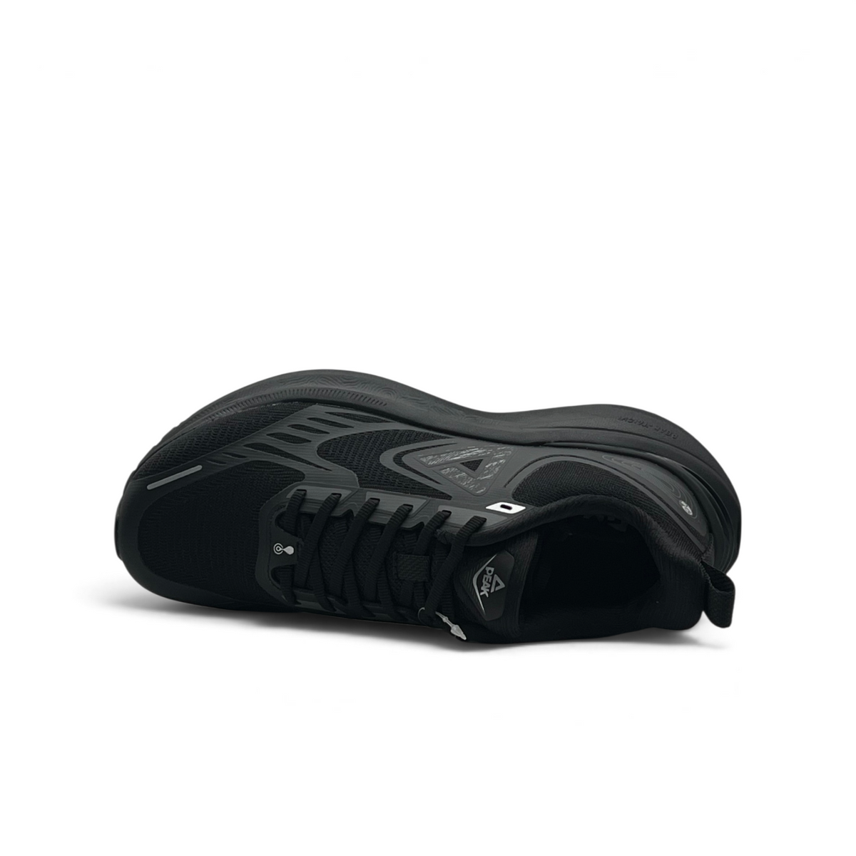 PEAK CUSHION RUNNING SHOES_ALL BLACK ET261097H-Y291