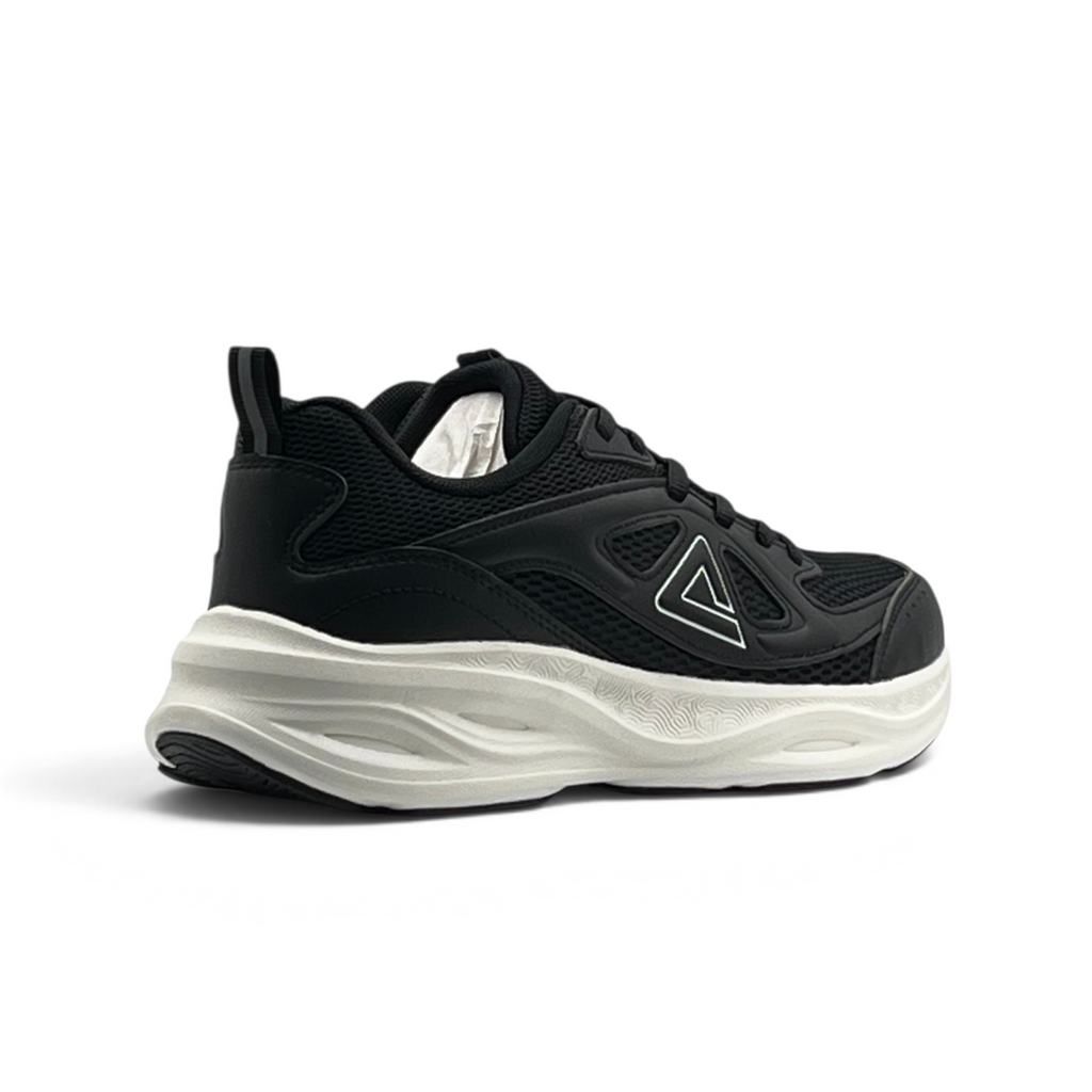 PEAK CROSS TRAINING SHOES-BLACK/WHITE EWT261257J-Z497