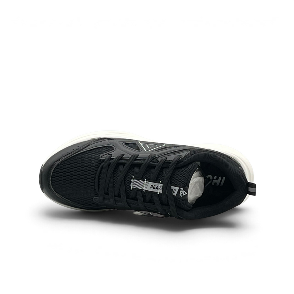 PEAK CROSS TRAINING SHOES-BLACK/WHITE EWT261257J-Z497