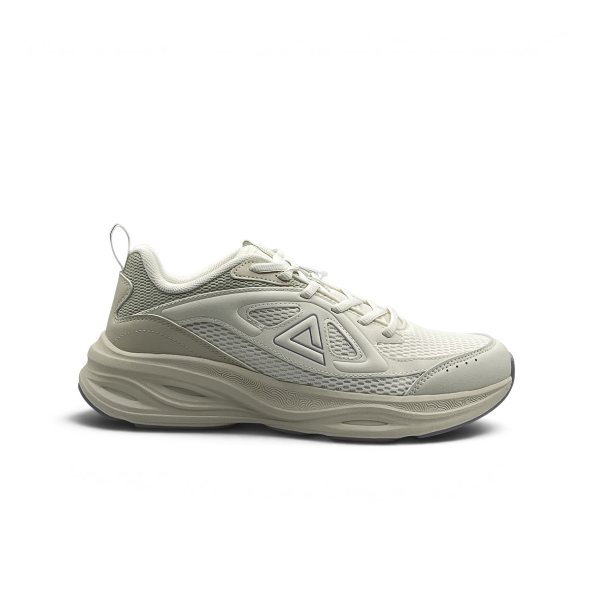 PEAK CROSS TRAINING SHOES-WHITE/GREEN EXT261258J-Z470